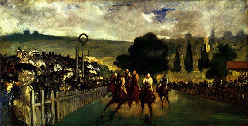 Racing at Longchamp,